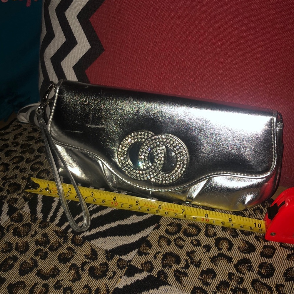 Small wristlet clutch used one time for prom
